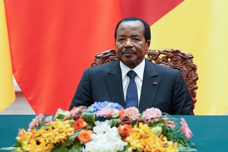 Cameroonian President Paul Biya visits China